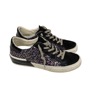 Dolce Vita Black Multi Sparkle Sneaker Size 7.5